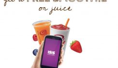Free Jamba Juice Smoothie