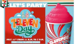 Free Slurpee from 7-11