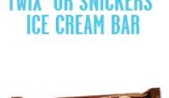 Free Twix or Snickers Ice Cream Bar