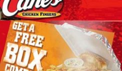 Free Box Combo from Raising Cane
