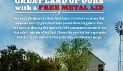 Free Metal Lid from Red Seal