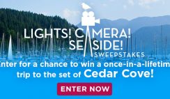 Hallmark Channel’s Lights! Camera! Seaside! Sweepstakes