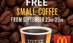 Free Small Coffee from McDonald’s