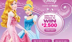 Meijer’s Disney Princess Month at Meijer Sweepstakes