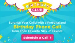 Free Nick Jr. Birthday Phone Call