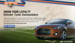 Hyundai’s 2014 This Is Loyalty Sweepstakes
