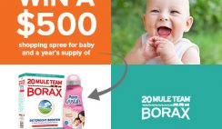 20 Mule Team Borax’s Baby Fresh Fashions Sweepstakes