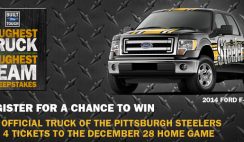 Pittsburgh District Ford Ads' 2014 Neighborhood Ford Store's Toughest Truck, Toughest Team Sweepstakes