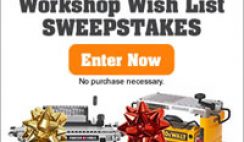 Wood Magazine's Workshop Wish List Sweepstakes