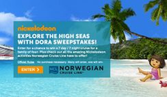 Nickelodeon’s Explore the High Seas with Dora Sweepstakes