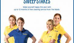 The Maids’ Happy You Year Sweepstakes