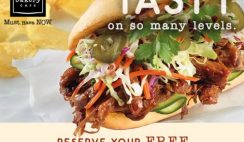 Free Spicy Asian Pork Sandwich from Corner Bakery Café