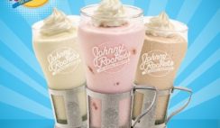 Free Strawberry or Vanilla Shake at Johnny Rockets