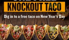 Free Taco from Qdoba on New Years