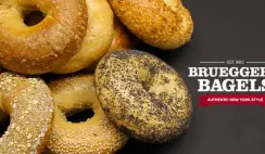Free 3 Bagels from Bruegger’s Bagels