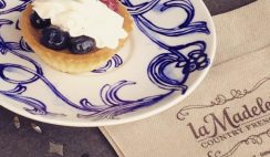 Free Tart at la Madeleine Country French Cafe