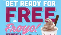 Free Yogurtland Froyo on Feb. 6