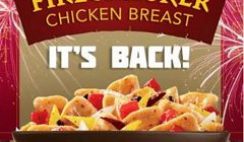 Free Firecracker Chicken Breast Entrée at Panda Express