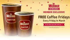 Free Coffee from Wawa Every Friday