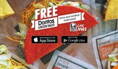 Free Doritos Loco Taco from Taco Bell
