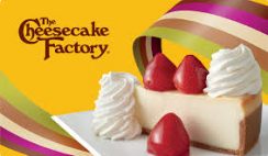 Free Cheesecake from Cheesecake Factory