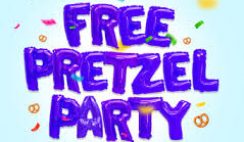 RSVP to Auntie Anne’s Pretzel Party