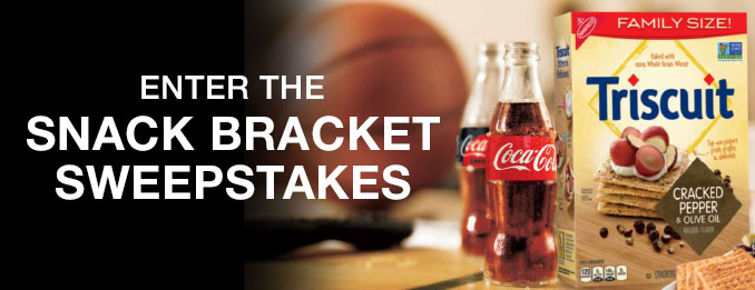 Coca-Cola's 2018 Snack Bracket Sweepstakes