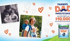 Stonyfield's Thanks, Dad Sweepstakes