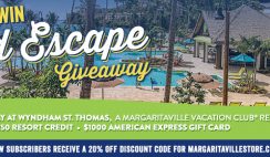 Margaritaville's Island Escape Giveaway