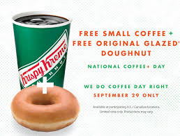 Free Hot or Iced Coffee from Krispy Kreme