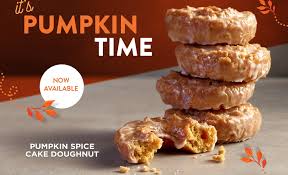 Free Krispy Kreme Pumpkin Spice Cake Doughnut
