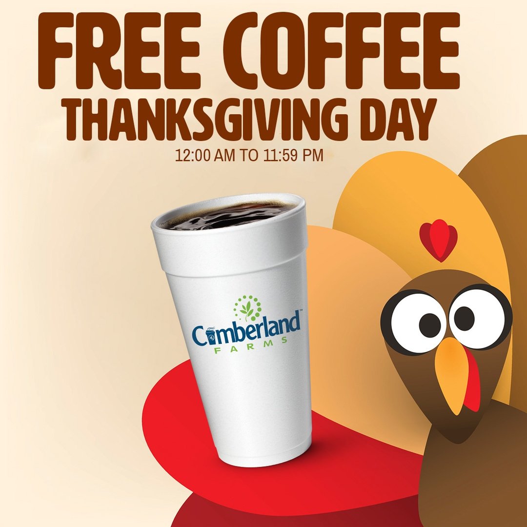 Free Coffee from Cumberland Farms