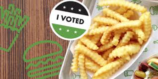 Free Shake Shack Fries for Voting