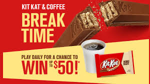 Kit Kat's Break Time Instant Win Game