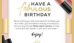 FREE BareMinerals Makeup For Your Birthday 2020