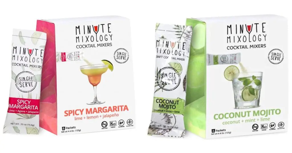 FREE Minute Mixology Cocktail Mix Single Serve Packets FREE Minute Mixology Cocktail Mix Single Serve Packets