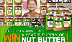 Win a Year's Supply of Once Again Nut Butters - ends 1/31