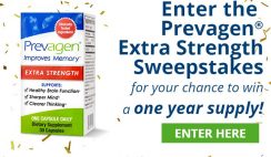 Win a One Year Supply of Free Prevagen Extra-Strength Memory Supplements ($720 Value) - ends 1/31