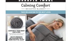 Win a Weighted Blanket by Sharper Image - ends 1/31