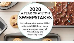 Win 1 of 5 Wilton Baking & Decorating Supplies For a Year Prize Bundle ($400+ Value Each) - ends 1/27
