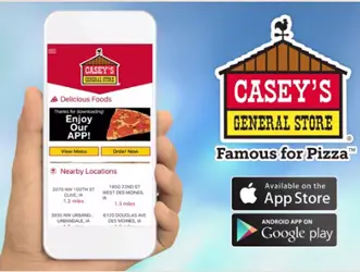 FREE Slice of Pizza at Casey's General Store + Different Daily Freebies!