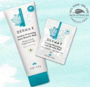 FREE Derma-E Warming Sore Muscle Rub derma