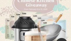 Win a Kana Chinese Kitchen Bundle with Wok, Combo Air Fryer & Pressure Cooker, Ceramic Steamer & More - ends 2/13