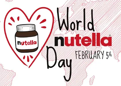 FREE Nutella 13oz Jar on February 5th!