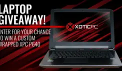Win an Xotic PC Laptop - ends 3/8
