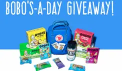 Win 1 of 30 Bobo's Snacks Filled Backpacks ($250 Value Each) - Daily Winners - ends 3/30