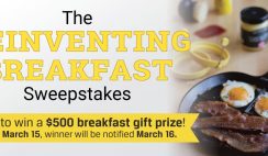 Win a $500 Reinventing Breakfast Gift Set - With Lodge Cast Iron Cookware & Griddles, Butcher Box, a Year of Eggs, Tabasco & Much More! - Ends 3/15