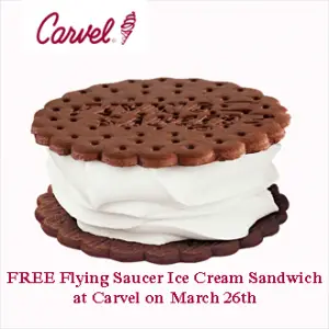 FREE Carvel Ice Cream