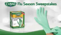 Win 1 of 3 CURAD Flu Season Free Sterile Gloves Prize Packs - ends 3/13