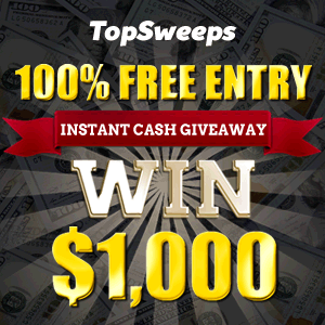 Top Sweeps Sweepstakes: Instant Win Game